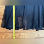 Dress Barn Vintage 90s Y2K Cowl Neck Beaded Dress Asymmetrical Floral Size 10 Black Photo 6