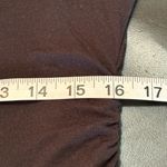 Black Label by Chicos Black Long Sleeve Tunic Top w/cinched side Size 2/Large Photo 9