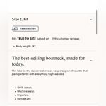 J.Crew  Cropped boatneck T-shirt in mariner cotton Photo 2