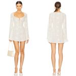 LOBA Letica Mini Dress in Ivory Photo 1