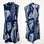 Stella McCartney  Andrea Sleeveless Silk Conch Shell Dress Size 42 EU (8 US) Photo 4