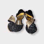 Cape Robbin  Black Faux Fur Sandals Size 9 M Photo 1
