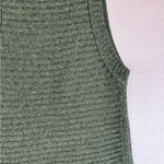 Pilcro Ribbed Knit Turtleneck Sweater Tunic Vest Green Small Anthropologie $120 Photo 15