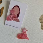 Boutique Pink Glitter Cowboy Hat and Star Charm Drop Barbiecore Eras Statement Earrings Photo 3