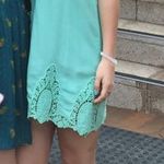 Tobi Blue Dress With Detail On Bottom Photo 0