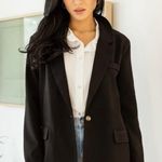 Bohme  Crystal oversized blazer Jacket, black size M Photo 0