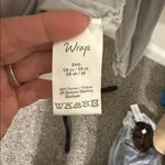 WRAP London, Light Grey LS Scoop neck Tee, Size 10, EUC Gray Photo 5