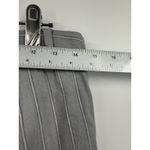 J Jill Pants Womens Size 4 Gray Striped Linen Blend Stretch Pockets Slacks Photo 9