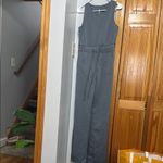 Gray Sleeveless Jumpsuit Size L Photo 2