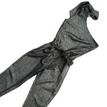 Paige Maisie Jumpsuit in Gold Metallic Foil Photo 8