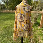 Freeway Apparel Freeway Cardigans Bohemian Mustard Patterned Size Medium Photo 2