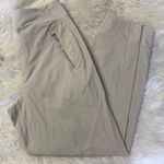 Athleta  Trekkie North Joggers Light Beige Size 6 Photo 4