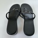 Tory Burch Miller Wedge Sandals Perfect Black, 10.5 Photo 6