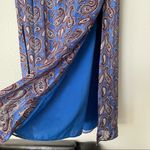 Banana Republic NWT  Paisley Gathered Sleeveless Maxi Dress Small Photo 5