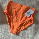 Zyia Orange High-Waisted Bikini Bottom Photo 0