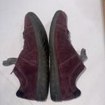 Hartjes Phil Sneakers Eggplant Suede Walking Minimalist Comfort Shoes Sz 5 Red Photo 9