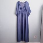 Baltic Born  Kia Kimono Whisper Blue Maxi Dress Photo 2