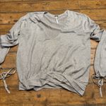 Free People  long sleeve top With Toe Up Sleeves Flowy Size Small Fall‎ Winter Photo 0