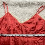 Old Navy  Vintage 100% Silk Slip On Lace Lingerie Women’s Peach Embroidered Flora Photo 3