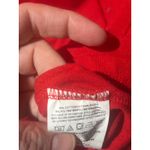 Fanatics  Wisconsin Badgers Red White Lace Up Long Sleeve Shirt Womens Medium Photo 7