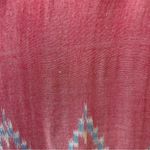 Indah Leyti High-Low Ruffle Hem Sundress Pink Endek Print Size Medium Photo 14