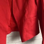 Theory  Red Business Professional Blazer Photo 2