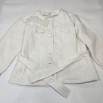 Tularosa Rowen Quilted Jacket in Washed Ivory Photo 2