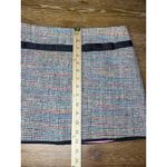 Vintage Y2K Tweed Mini Skirt 8 Multicolor Ribbon Waist Bow Detail Clueless Pink Photo 6