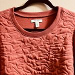 Nine West Women's Quilted Top in Terracotta Size 0X 14-16 Photo 1