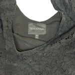 Mink Pink Black Lace Crop Top Long Sleeve Photo 7