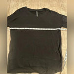 Athleta  Black Long Sleeve Top Womens Size XS Lightweight Sweater Shirt Crewneck Photo 5