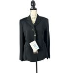 Versace Versus Gianni  SZ 42 black embellished skirt suit set Photo 1