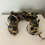 Loeffler Randall  Carmen Ankle Strap Sandal Cheetah Heel Photo 3