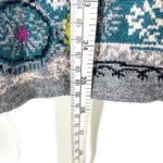 Anthropologie Akemi+Kin  Kaleidoscope Sweater Dress Short Sleeve Size S Gray Boho Photo 9