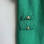 Tuckernuck  Dress Size Large Emerald Green Jackie Tweed Shift Business Career Photo 2