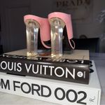 Versace New  Pink Patent Leather & Plexiglass Mules Photo 8