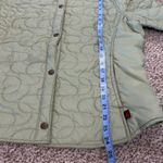 Woolrich Quilted Light Sage Jacket Women Small Snap Button Coat Outdoor Winter Photo 9