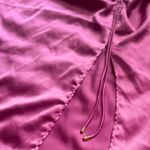 Marc New York  Barbie Pink Chic Gathered Drawstring Midi Skirt Size Small S Photo 2