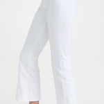 Cinq à Sept  white jeans crop flare  Photo 1