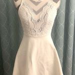 Lulus Lulu’s Promise White Lace Skater Dress - Size XS Photo 3