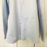 The Kooples  fitted women’s blue button down shirts size L‎ minimalist capsule Photo 7