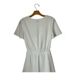 Show Me Your Mumu  Romper Women Small White Challis‎ Tie Front Riviera Shorts Photo 5