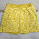 The North Face  Women's M Golden Yellow Floral Pullon Skirt Skort Activewear Photo 8