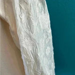 Flying Tomato beige floral design puff sleeved sweater in size medium Photo 5