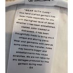 Good American  Womens Faux Leather Pants Size 15 Cream Straight High Rise NWT Photo 6