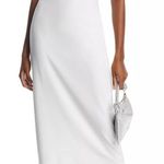 AQUA ‎ Rhinestone Embellished Strapless Crepe Midi Dress Size 6 New Photo 0