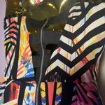 Material Girl  colorful summer romper size M Photo 3