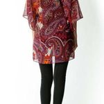 CAbi * Epic Open Front Tie Tunic Boho Style Kimono Top Size L Coverup Swi… Photo 2