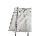 ZARA  Women’s  White Denim Skirt Size Small Photo 5