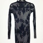 Fantasy Lingerie Long Dress Floral Lace Black OS Size undefined Photo 3